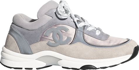 chanel canvas shoes china|Chanel sneakers grey suede.